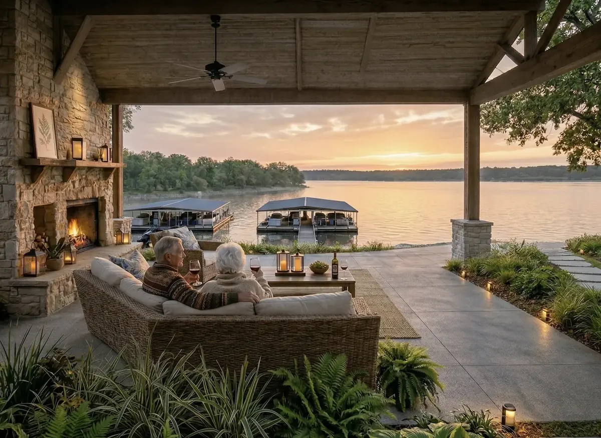 Lake lot with Smoky Mountain views at Tennessee National