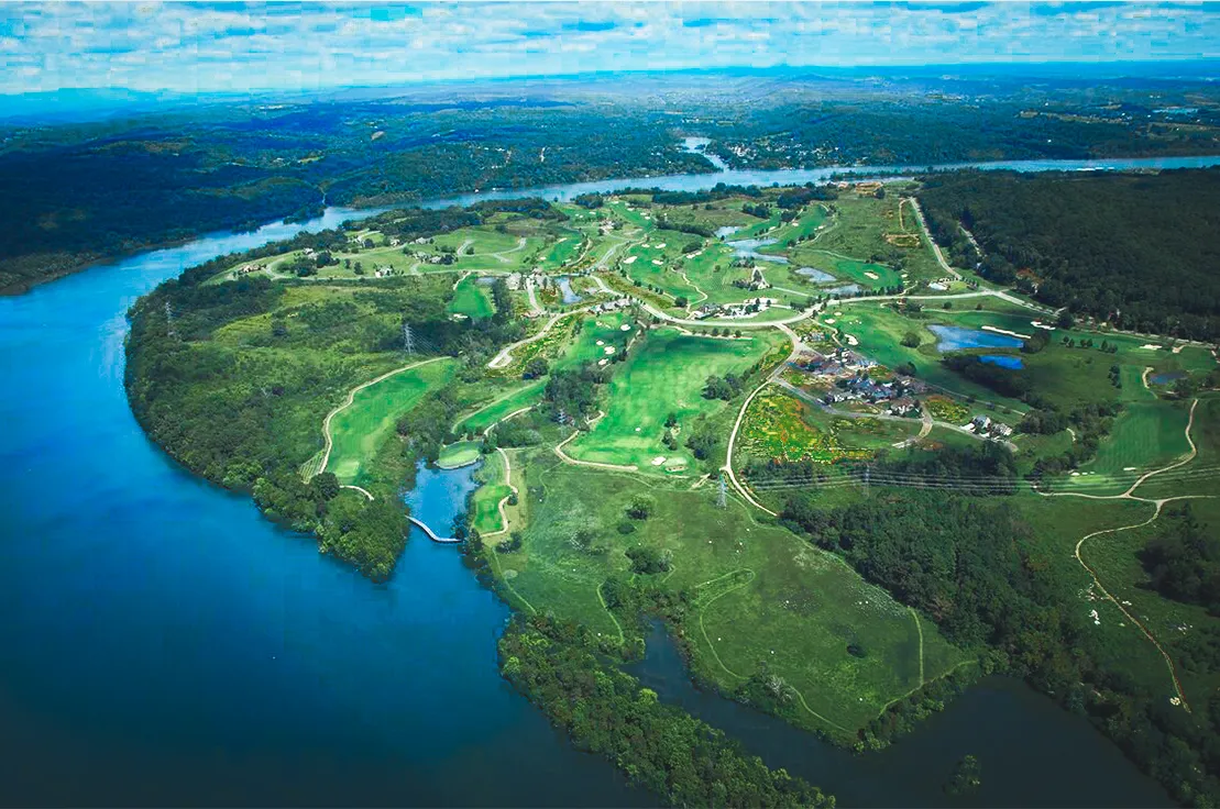 Aerial view of Tennessee National