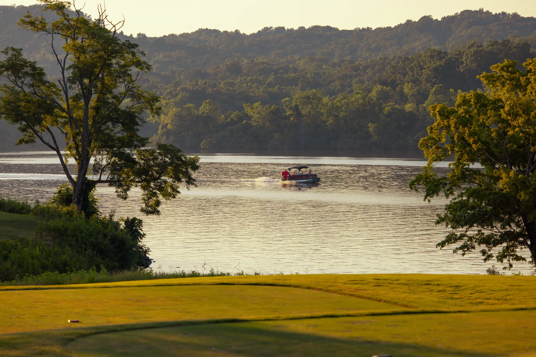 Sunset over Watts Bar Lake at Tennessee National