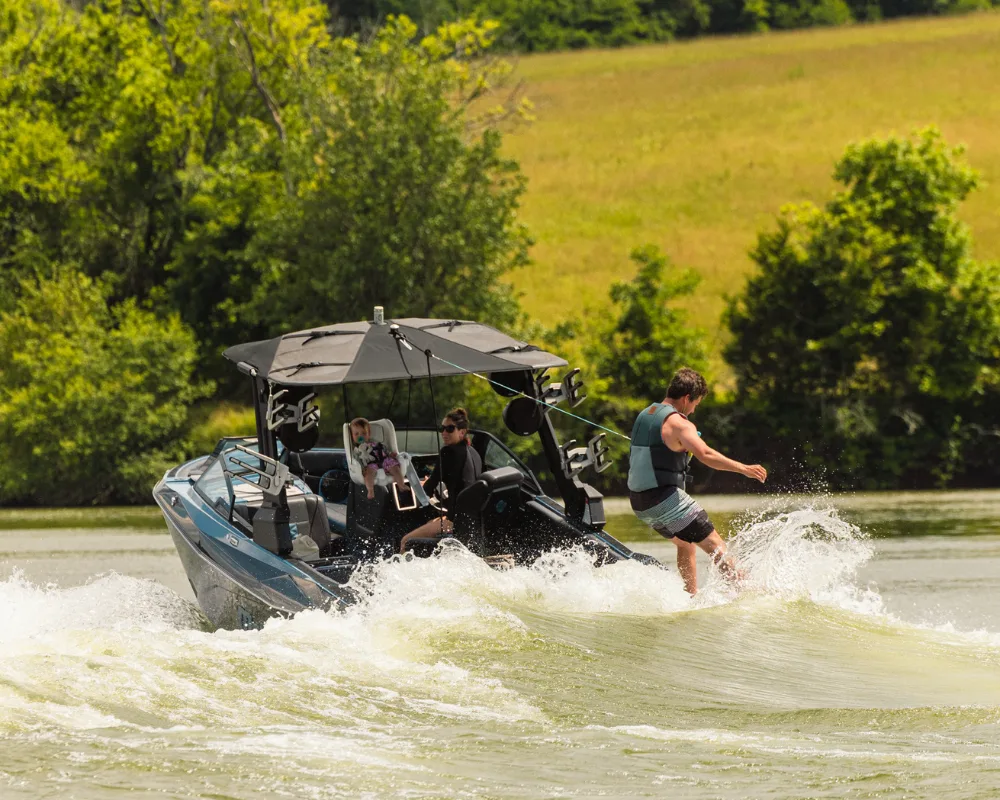Wakeboarding on Watts Bar Lake
