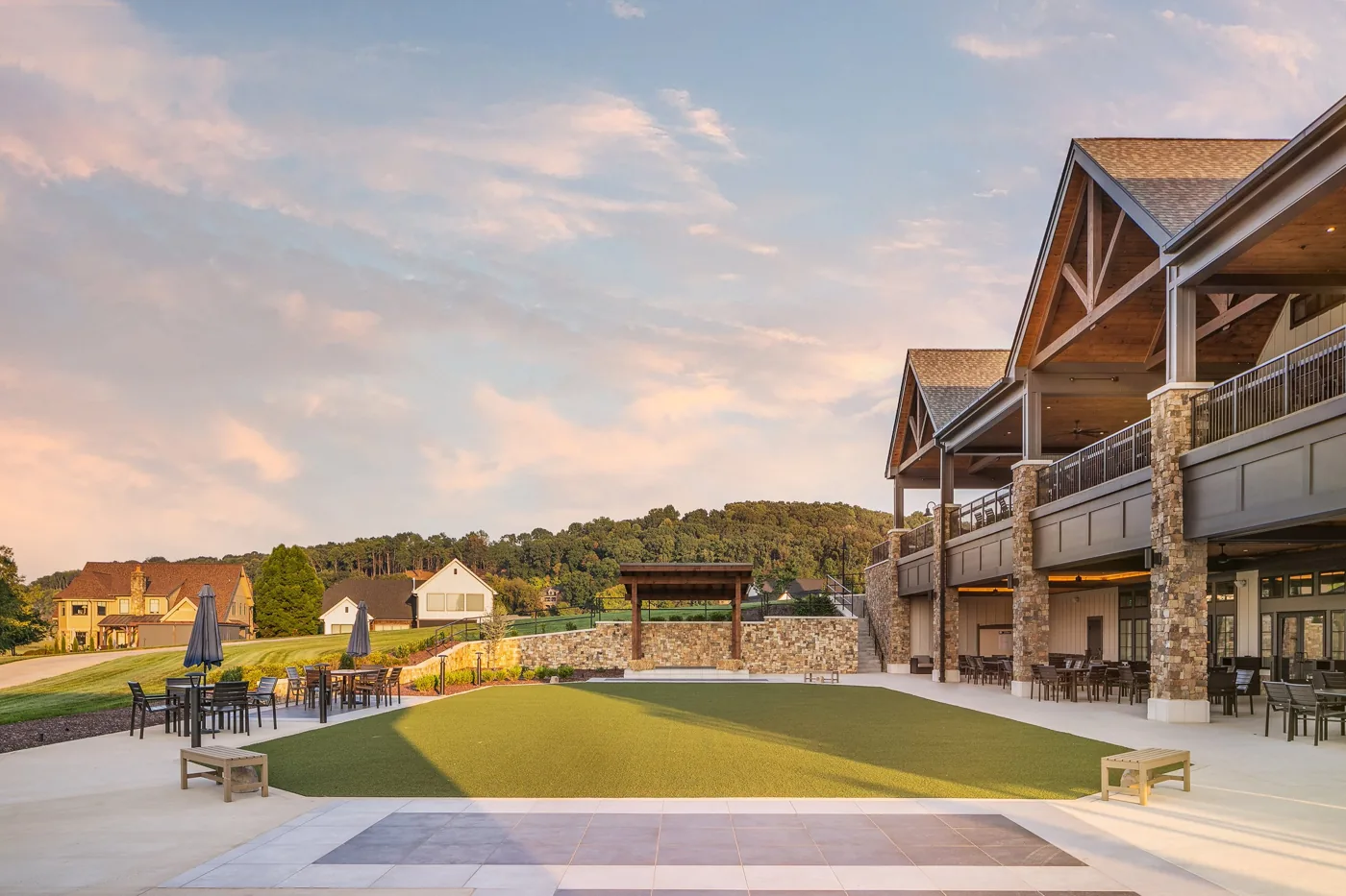 Clubhouse Patio at Tennessee National