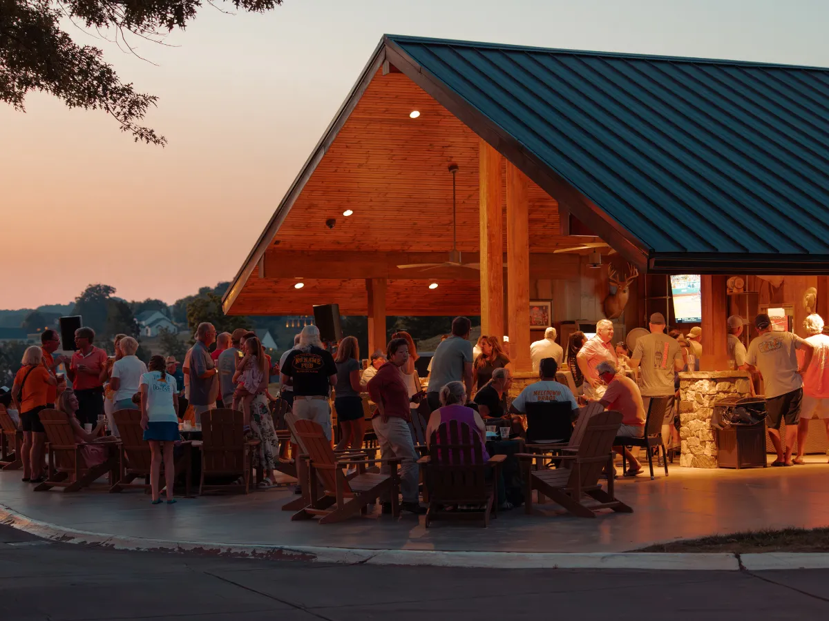 The Sunset Saloon bar at Tennessee National