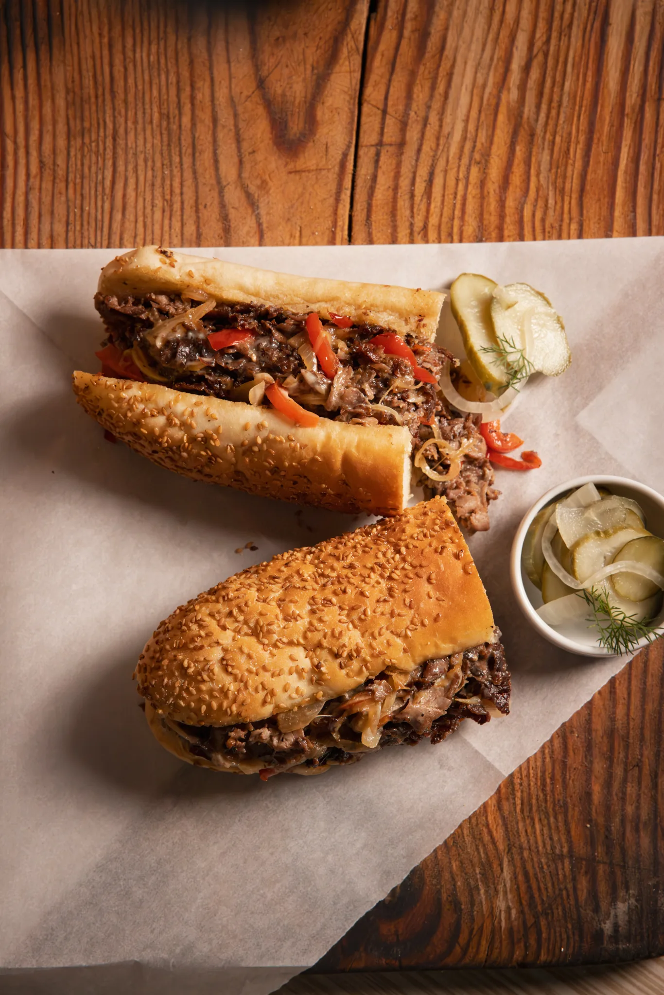 Sandwich and snacks at The Turn Bar