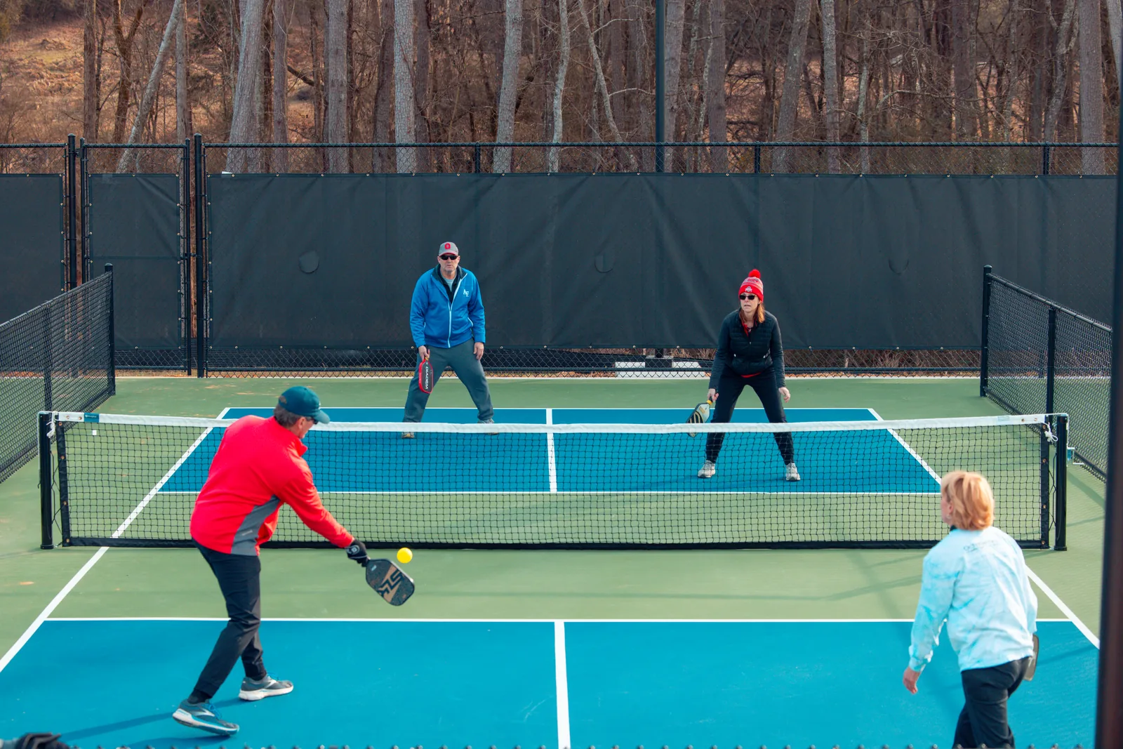 Fitness center and pickleball