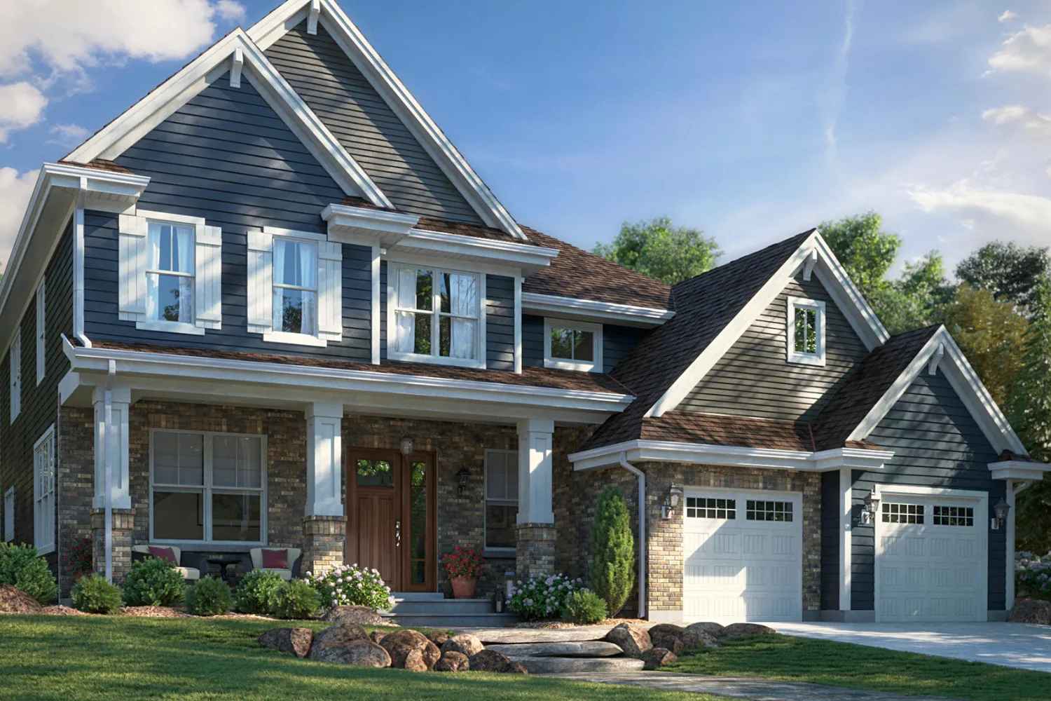 Wooded homesites with mature trees at Tennessee National